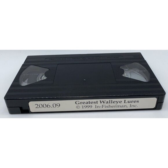 6 Fishing VHS In-Fisherman Video Club Walleye Bass Panfish Lures Fishing - Picture 5 of 6